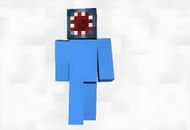 Blue IBallisticSquid Skin (Image via SkinsMC)